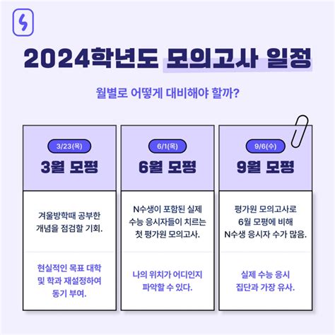 2024 3월 모의고사 날짜